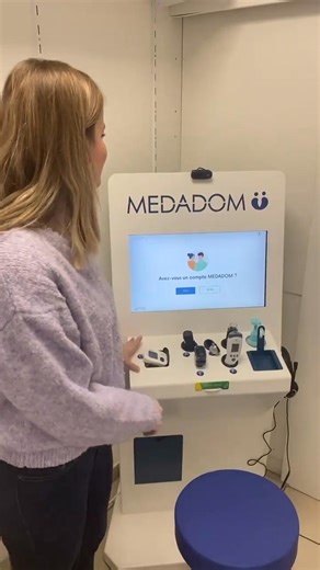 🩺 MEDADOM 🩺 Votre santé, et notre priorité, c’est pourquoi nous mettons à votre disposition la borne de téléconsultation Médadom. ￼ Simple￼ et confidentiel, ce service vous permet de consulter un médecin à distance directement depuis notre Pharmacie. Nous restons à votre disposition pour toute question !!🙋‍♀️ #medadom #telemedicine #consultation | Pharmacie Beltran