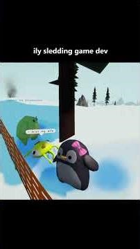 Sledding Game FUNNY MOMENTS!