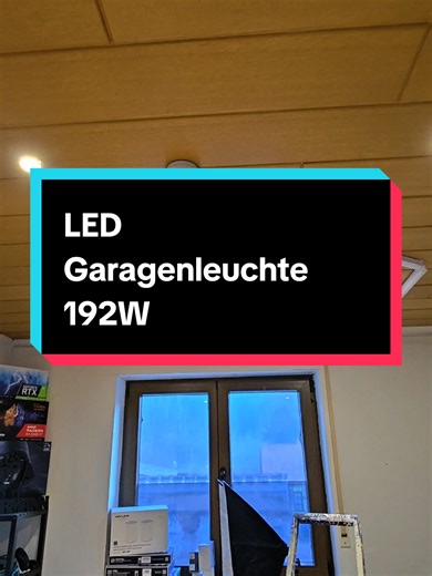 LED Garagenleuchte 192W - Effiziente Beleuchtung für Ihr Zuhause