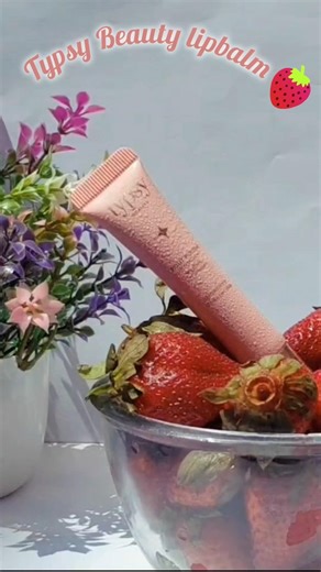 Strawberry Lip Balm 🍓 Worth It? | Typsy Review 💄✨#typsybeauty #ugccreator #review#makeup