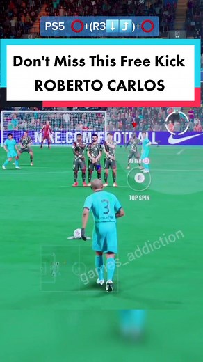 Was Carlos The Best For Free Kick / #fifa #fifa22 #fifatutorial #fypシ #foryou #ps5 #carlos #freekick #viral