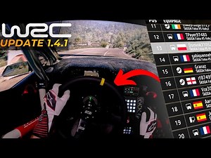 16th worldwide in Rally 2🔥, my settings for the Simagic Alpha Mini for EA WRC 👊🏻