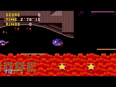 [TAS] An Ordinary Sonic ROM Hack "All Levels" in 15:49 (Minimum Debug)