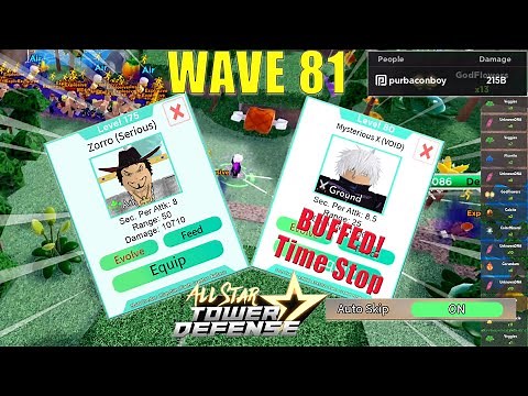 6 Star Mihawk Wave 80+ Material Orb Farming | 200B+ Damage Farming | Roblox All Star Tower Defense