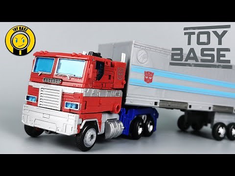 Earthrise Optimus Prime Transformers War for Cybertron Earthrise series OP truck robot toys