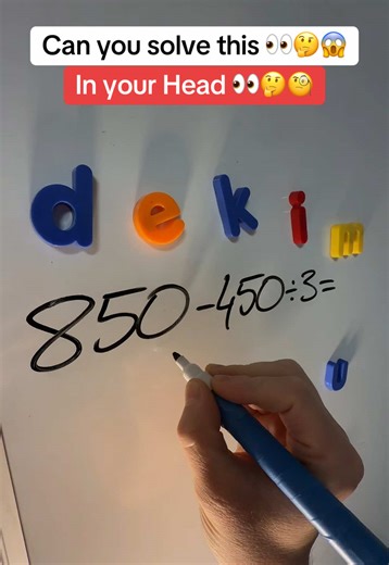 Math Puzzle Challenge: Can You Solve It?