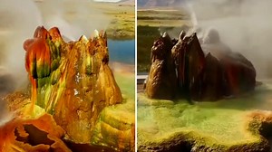 4.1K views · 131 reactions | El géiser Fly, ubicado en un rancho en...