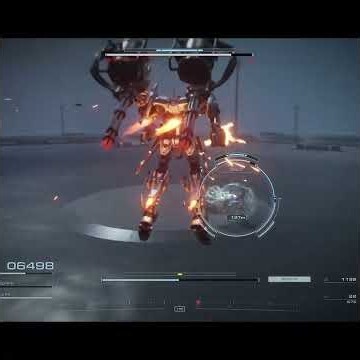 Armored Core 6 - Arena Boss - γ-1 Mind Gamma Easy Way Speed Run!