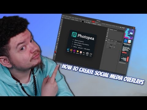 HOW TO MAKE A SOCIAL MEDIA OVERLAY FOR FREE!