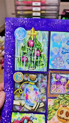 Creepy Calendar Creations: A Coloring Journey