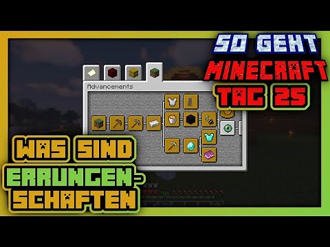 Was sind Achievements / Fortschritte in Minecraft 1.21 🔸 So geht Minecraft - Tag 25