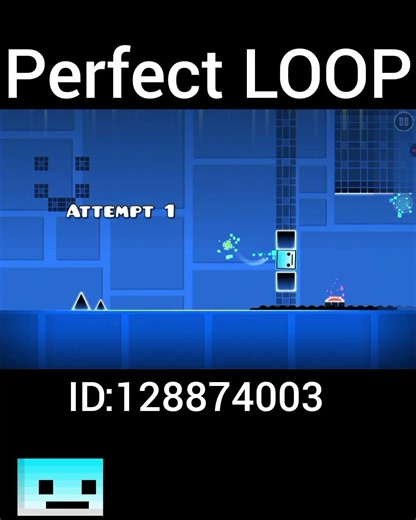 Perfect LOOP GD :)#geometrydash #humor #gd