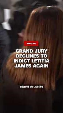 Grand jury declines to indict Letitia James again