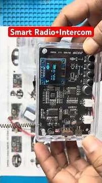 Building my own walkie talkie and FM radio! #diy #electronics #soldering