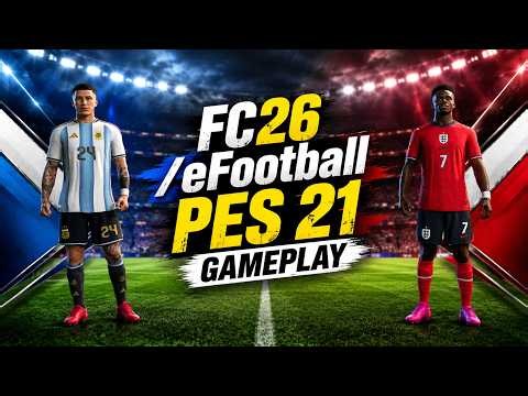 🔴 LIVE |eFootball PES 21 Gameplay| FC26 | World Cup 2026 Live Simulation