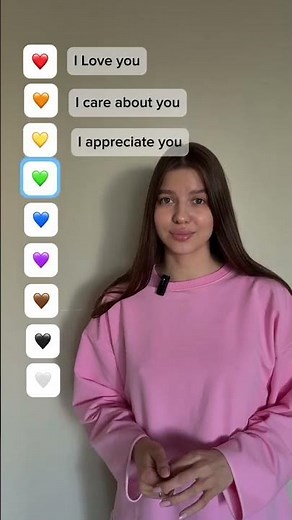 Decode Heart Emojis 💖💚💛 | What Each Color Means in English!