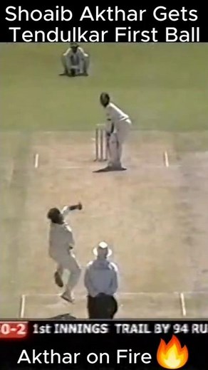 🔥Shoaib Akthar vs Sachin Tendulkar | Rawalpindi 2004 | First Ball | Shoaib On Fire