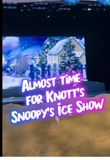 It’s almost time! 😊 One of my favorite Christmas time traditions is seeing Snoopy’s Ice Show @Knott’s Berry Farm - can’t wait for this year show! Enjoy this little snippet from a few years ago when they had a preview of how the show got started at Knott’s. Sorry the audio isn’t great, but you can still hear the gist of it.💕 #s#snoopys#snoopychristmask#knottsberryfarmk#knottsc#charlesshultz