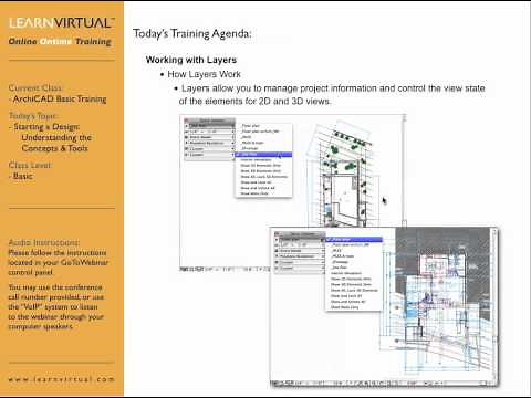Working with Stories and Layers in ArchiCAD