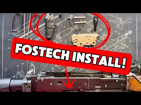 Fostech Echo AK Trigger Installation! MADE EASY!!!