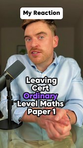 How did ye feel about the Leaving Cert OL Maths paper 1 this year? #leavingcert #lcmaths2024 #leavingcertmaths #leavingcertmaths2024