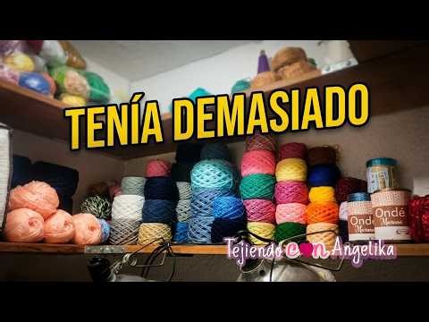 Look at everything I took out and organized 👀 | New beginning | #crochet #knitting #easy