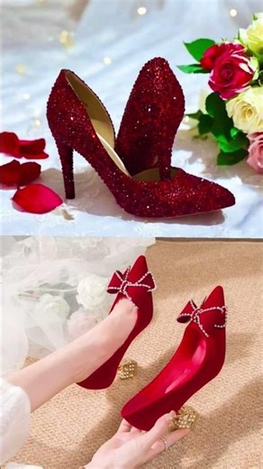 red glitter vs normal red which color do you love More ❣️