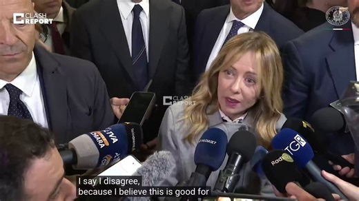 梅洛尼对美国川普总统，对以色列的态度突变，变得非常突然，变得非常彻底，尤其是在伊朗问题上，她站在了欧洲左派一边，反正伊朗屠杀的4万伊朗自己人，伊朗弹道导弹打的是阿拉伯国家，打不到欧洲，所以反对伊朗战争。大概率是欧洲左派抓住了梅洛尼早期混街头的小视频把柄。