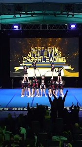 A moment that’ll always have a piece of my heart… hitting that LAST routine 🖤😭 @northernathleticscheerleading | Chelsea Brown