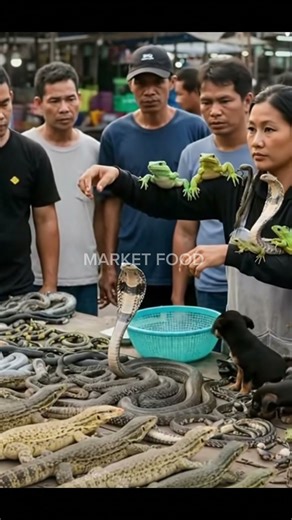 Exotic Meat Market Tour — Monitor Lizard, Frog, and Cobra Edition!
