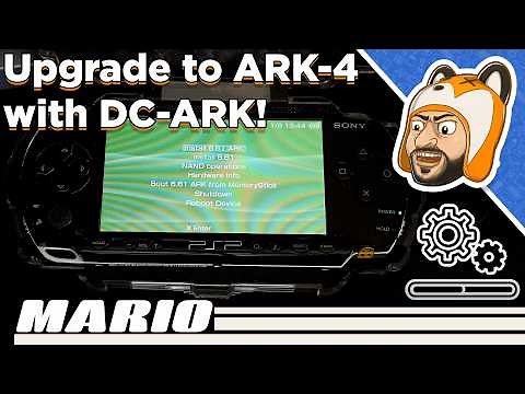 How to Upgrade Legacy PSP CFW to ARK-4 with DC-ARK!