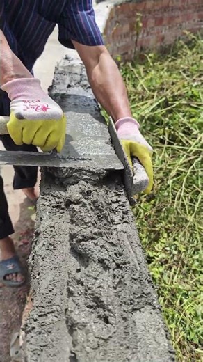 Old Craft Heritage Traditional Concrete Wall Plasting Demo