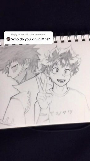Deku and Dabi Fanart Sketch | Anime BNHA MHA
