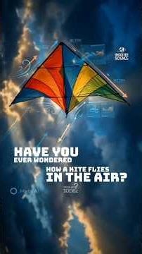 How Does a Kite Fly? 🪁 Physics Explained!#KiteFlying #ScienceInAction #Aerodynamics