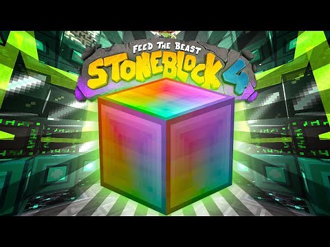 Stoneblock 4 Minecraft Modpack EP32 Infinity Ingots and FINAL WORLD ENGINE UPGRADE