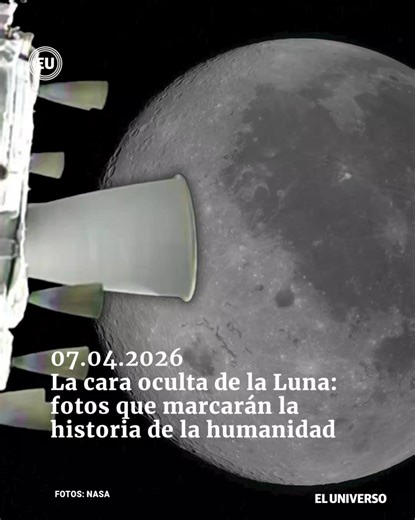 NASA | La tripulación #ArtemisII hizo historia el lunes 6 de abril, dejándonos estas impresionantes imágenes de la luna nunca antes vista ante el ojo humano. Ahora, la tripulación se prepara para su regreso a la Tierra. Lee más en eluniverso.com