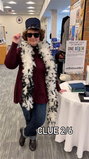 Here’s your second clue for the title of One Book One Wallingford 2024! Clues will drop every Monday and Wednesday until the reveal on Dec 27th at 3pm in the library. Anyone who guess the correct title before the reveal will be entered into a drawing to win a signed copy of the book. | Wallingford Public Library