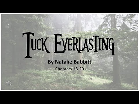 Tuck Everlasting: Chapters 18-20