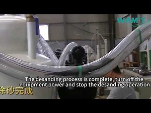 WAMIT Waterjet Abrasive Garnet Sludge Removal System