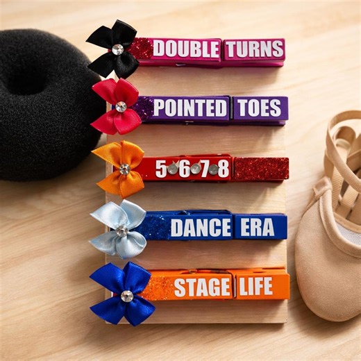 Dance Clothespins | Competition Dance Pins | Ready-to-go Dance Team Gifts | 10, 20, to 100 Packs - Etsy