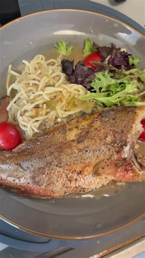 Fried Red Snapper #chef #chefsteps