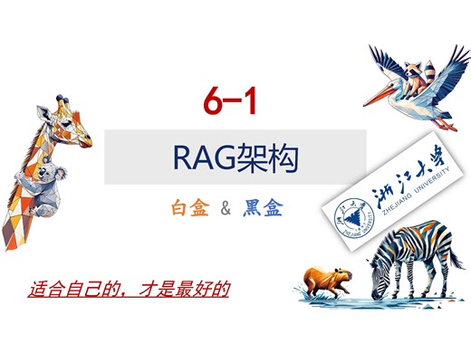 【浙江大学-大模型原理与技术】6-1 RAG架构分类
