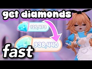 900k Diamonds In ONE WEEK *Farming Tips* / Royale High