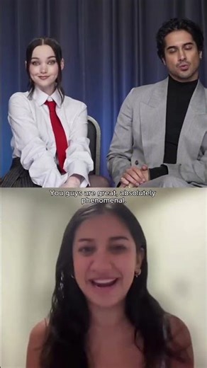 Dove Cameron & Alan Jogia loved my interview questions #56Days