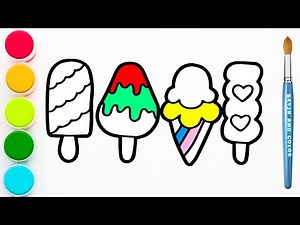 How to Draw a Popsicle | Step by Step