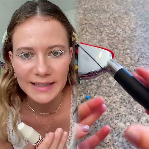 Doing my dogs makeup routine on me😳😂 #dog #doglover #dogmom #pets #petowner #dogshorts #makeup