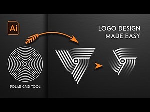Logo Design Process: Expert Tips and Tricks with the Polar Grid Tool in Adobe Illustrator