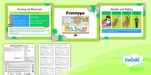 D&T: Mechanical Posters: Prototypes LKS2 Lesson Pack 4
