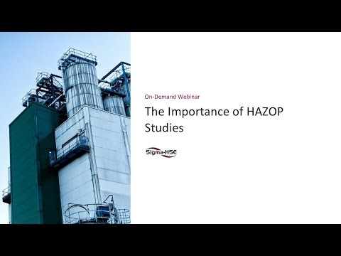 The Importance of HAZOP Studies