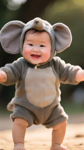 14K views · 353 reactions | Adorable baby wearing elephant costume 殺 | Ali Hasan | Facebook